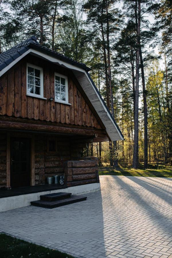 "Gaujmale" Sauna House In Nature Laukbeitini Exteriör bild