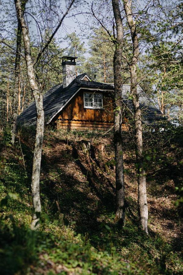 "Gaujmale" Sauna House In Nature Laukbeitini Exteriör bild