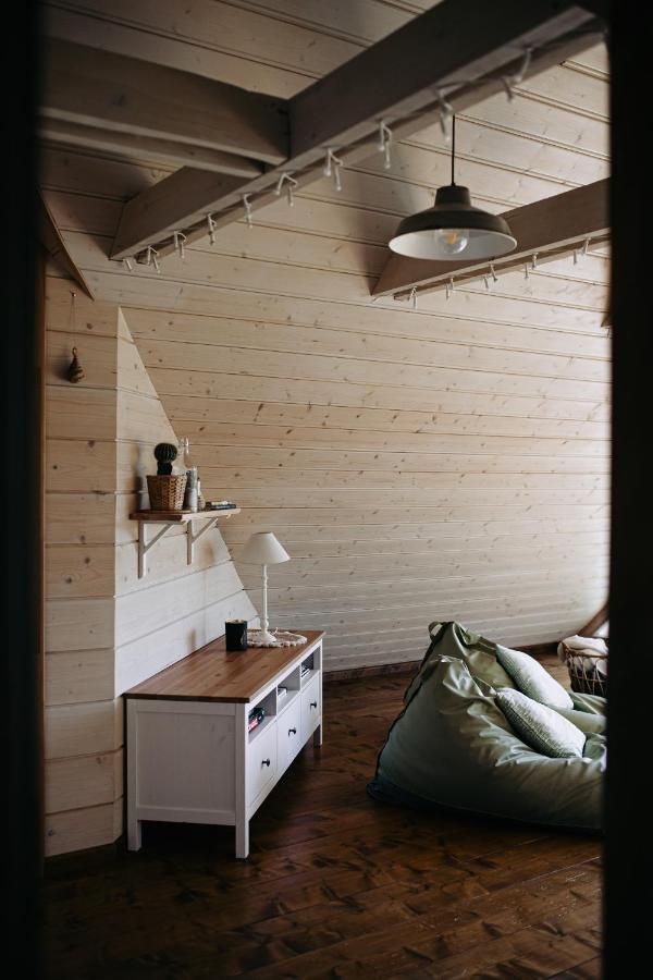 "Gaujmale" Sauna House In Nature Laukbeitini Exteriör bild